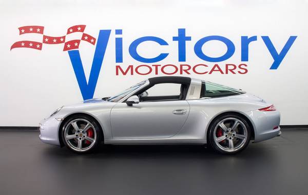 2015 *Porsche* *911* *2dr Targa 4S* RHODIUM SILVER M - cars & trucks... for sale in Houston, TX
