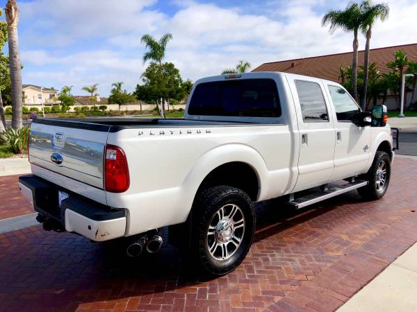 2013 FORD F350 DIESEL 6.7 LARIAT PLATINUM EDITION 4X4 TOP OF THE LINE for sale in San Diego, CA – photo 8