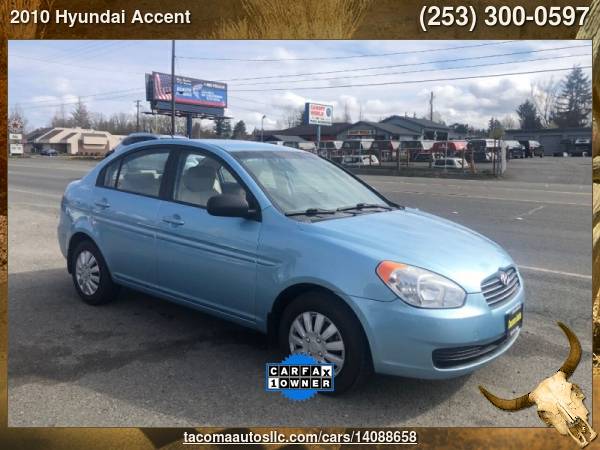 2010 Hyundai Accent GLS 4dr Sedan - - by dealer for sale in Tacoma, WA – photo 7