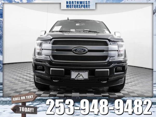 2018 *Ford F-150* Platinum 4x4 - cars & trucks - by dealer - vehicle... for sale in PUYALLUP, WA – photo 9