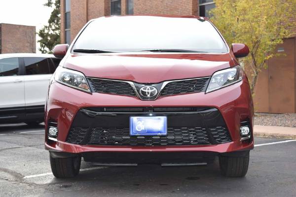 2018 *Toyota* *Sienna* *SE FWD 8-Passenger* RED for sale in Denver , CO – photo 3