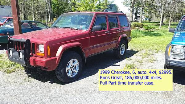 1994 Jeep Cherokee Sport, 4x4, auto, Runs Great for sale in Verona, NY – photo 4