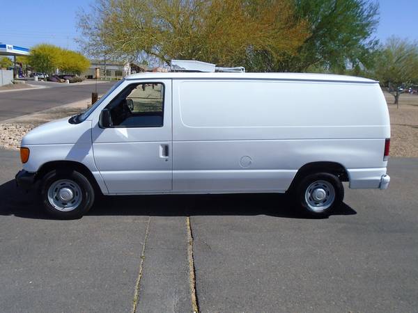 2004 FORD E150 REFRIGERATOR CARGO VAN WORK TRUCK LOW MILES - cars & for sale in Phoenix, TX – photo 2