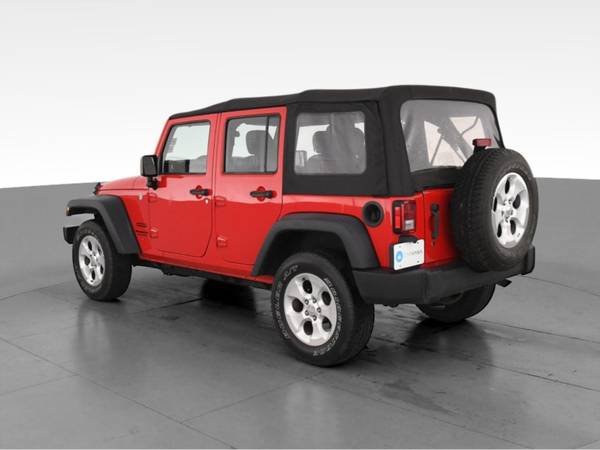 2015 Jeep Wrangler Unlimited Sport S SUV 4D suv Red - FINANCE ONLINE... for sale in Arlington, TX – photo 7