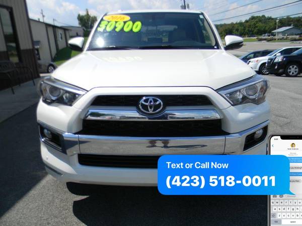 2016 TOYOTA 4RUNNER SR5/SR5 PREMIUM - EZ FINANCING AVAILABLE! - cars... for sale in Piney Flats, TN – photo 3