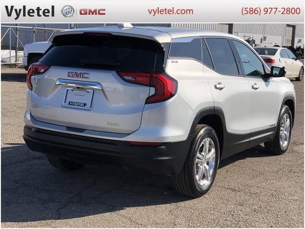2019 GMC Terrain SUV AWD 4dr SLE - GMC Quicksilver Metallic - cars & for sale in Sterling Heights, MI – photo 3