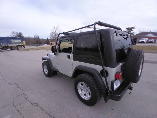 JEEP WRANGLER SE/TJ 2003 4X4 5 SPEED 4 CYL 100603 MILES - cars & for sale in Saint Louis, MO – photo 4