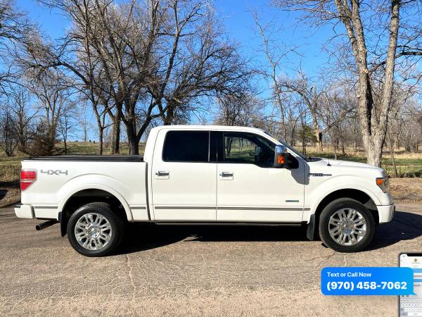 2014 Ford F-150 F150 F 150 4WD SuperCrew 145 Platinum - CALL/TEXT for sale in Sterling, CO – photo 8