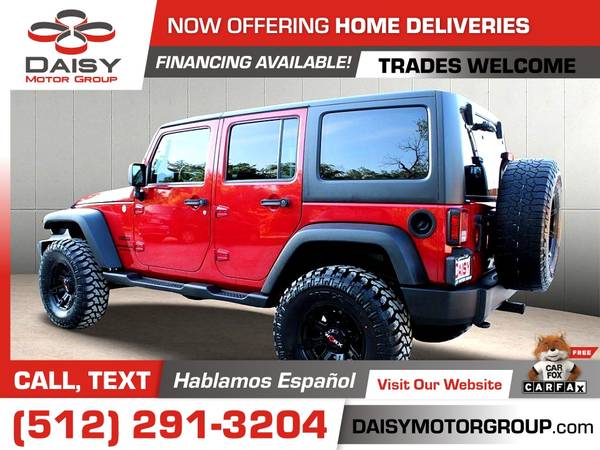 2012 Jeep Wrangler Unlimited 4WDSport 4 WDSport 4-WDSport for only for sale in Round Rock, TX – photo 7