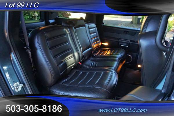 2005 *HUMMER* *H2* 4x4 Navi Moon Roof Htd Leather 35's Bose for sale in Milwaukie, OR – photo 17