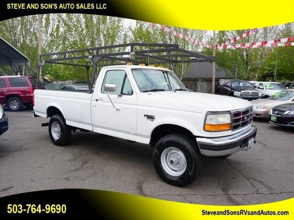 1997 Ford F-250 XL 2dr 4WD Standard Cab LB HD - - by for sale in Happy valley, OR – photo 5