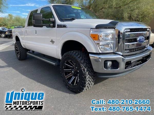 2016 FORD F-350 CREW CAB LARIAT ~ LIFTED ~ 6.7L TURBO DIESEL ~ READY... for sale in Tempe, CO – photo 2