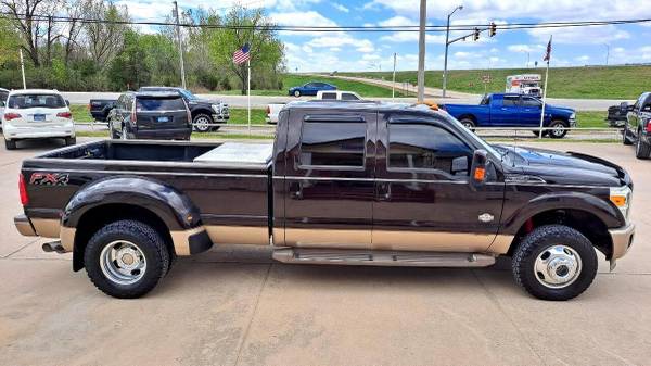 2014 Ford F-350 F350 F 350 SD King Ranch Crew Cab Long Bed DRW 4WD for sale in Broken Arrow, AR – photo 4