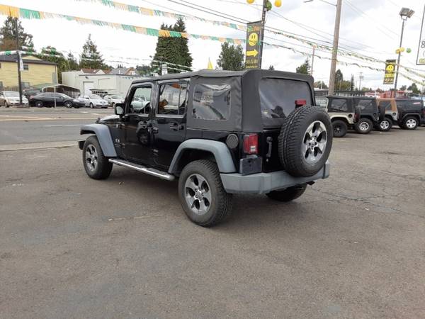 2008 Jeep Wrangler 4WD 4dr Unlimited X for sale in Portland, OR – photo 9