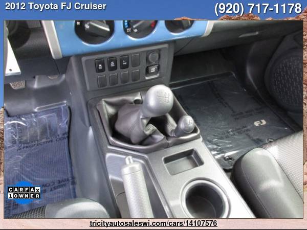 2012 TOYOTA FJ CRUISER BASE 4X4 4DR SUV 6M Family owned since 1971 for sale in MENASHA, WI – photo 15