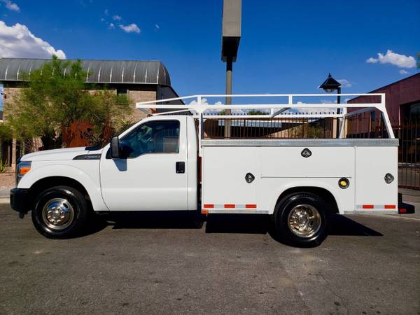 2012 FORD F-350 UTILITY SERVICE BED TRUCK "32k MILES" DUAL REAR WHEELS for sale in Modesto, CA – photo 7