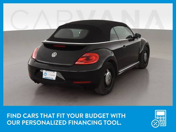 2014 VW Volkswagen Beetle 2 5L Convertible 2D Convertible Black for sale in Chaska, MN – photo 8