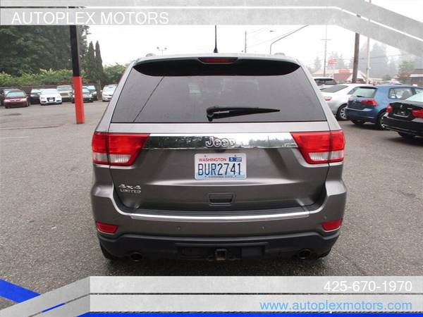 2012 JEEP GRAND CHEROKEE LIMITED - - by dealer for sale in Lynnwood, WA – photo 4