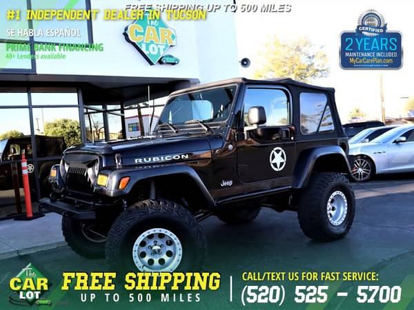 306/mo - 2004 Jeep Wrangler Rubicon 2dr 2 dr 2-dr for sale in Tucson, AZ – photo 4