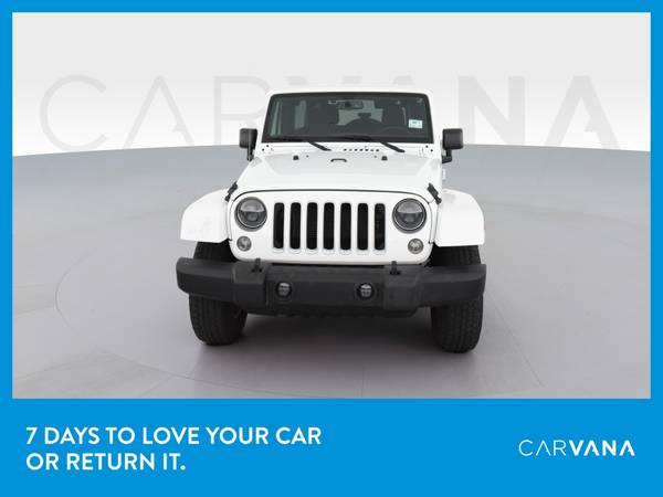2016 Jeep Wrangler Unlimited Sahara Sport Utility 4D suv White for sale in Hickory, NC – photo 13