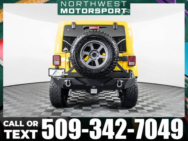 Lifted 2015 *Jeep Wrangler* Unlimited Sahara 4x4 for sale in Spokane Valley, WA – photo 6