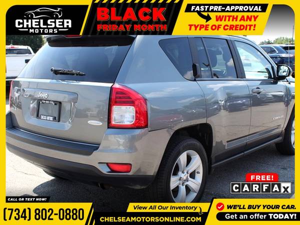 $142/mo - 2012 Jeep Compass Latitude - Easy Financing! - cars &... for sale in Chelsea, MI – photo 7
