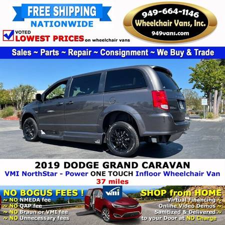 2019 Dodge Grand Caravan SE Plus Wheelchair Van VMI Northstar - Pow for sale in Laguna Hills, CA – photo 7