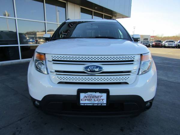 2014 *Ford* *Explorer* *4WD 4dr Limited* White Plati - cars & trucks... for sale in Omaha, NE – photo 2