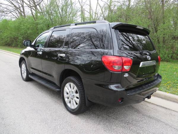 2011 Toyota Sequoia Platinum 4X4-1 Owner! NAV! DVD! Moon! LOADED! for sale in West Allis, WI – photo 3