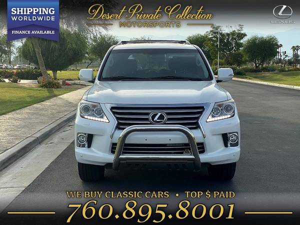 2013 Lexus LX 570 Luxury 3rd row* DVD*8 pass **Fully Loaded** 1 Owner for sale in Palm Desert , CA – photo 4
