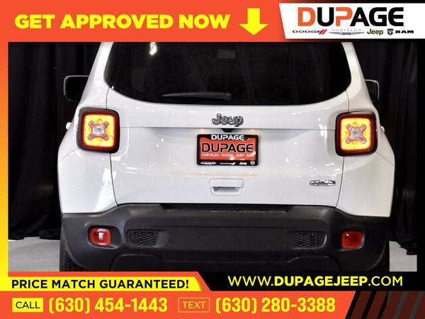 225/mo - 2019 Jeep Renegade Latitude - - by dealer for sale in Glendale Heights, IL – photo 3
