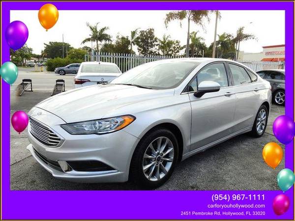 2017 Ford Fusion SE Sedan 4D - - by dealer - vehicle for sale in Hollywood, FL – photo 8