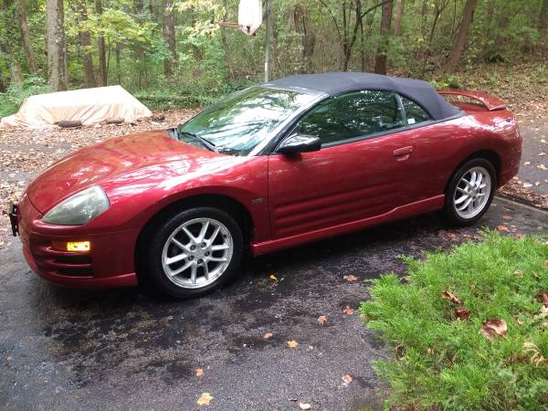 2001 Mitsubishi Eclipse Spyder GT for sale in Mooresville, IN – photo 2