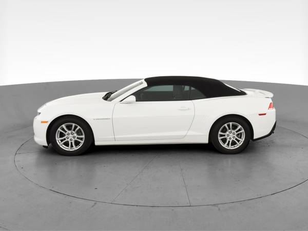 2014 Chevy Chevrolet Camaro LT Convertible 2D Convertible White - -... for sale in Washington, District Of Columbia – photo 5
