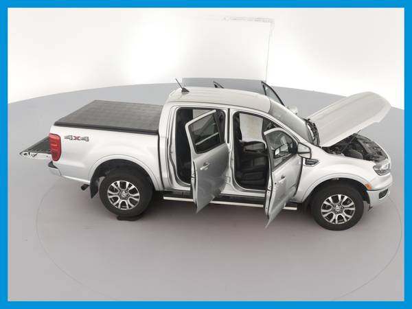 2019 Ford Ranger SuperCrew Lariat Pickup 4D 5 ft pickup Silver for sale in Manhattan Beach, CA – photo 20