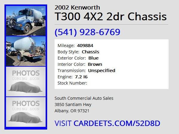 2002 Kenworth T300 4X2 2dr - - by dealer - vehicle for sale in Albany, OR – photo 3