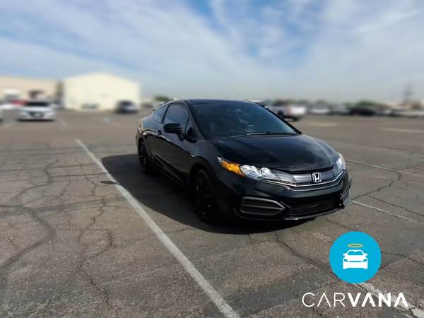 2014 Honda Civic LX Coupe 2D coupe Black - FINANCE ONLINE - cars &... for sale in Yuba City, CA – photo 16