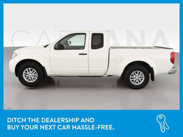 2019 Nissan Frontier King Cab SV Pickup 2D 6 ft pickup White for sale in Chicago, IL – photo 4