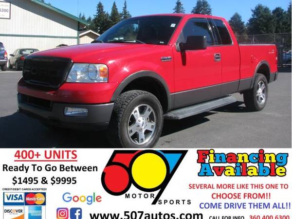 2004 Ford F-150 Supercab 145 Lariat 4WD - cars & trucks - by dealer... for sale in Roy, WA – photo 2