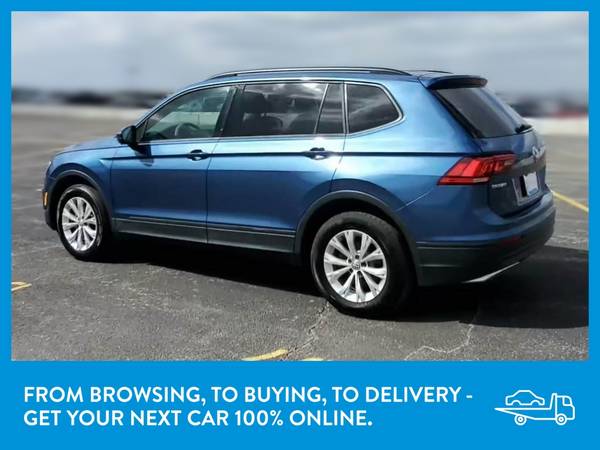 2018 VW Volkswagen Tiguan 2 0T S 4MOTION Sport Utility 4D suv Blue for sale in Covington, OH – photo 4