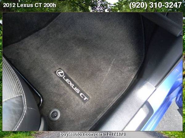 2012 Lexus CT 200h Premium 4dr Hatchback with for sale in Appleton, WI – photo 19