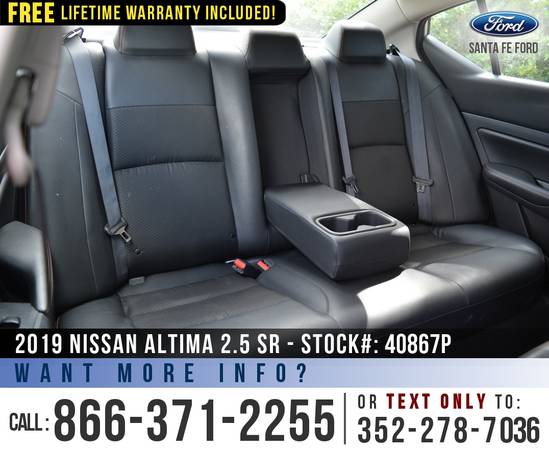 2019 Nissan Altima 2 5 SR Touchscreen - SIRIUS - Cruise for sale in Alachua, FL – photo 20