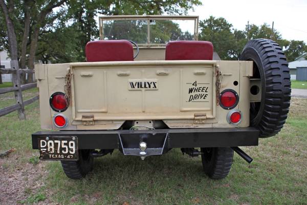 1947 WILLY'S CJ2A - cars & trucks - by dealer - vehicle automotive... for sale in Salado, TX – photo 15