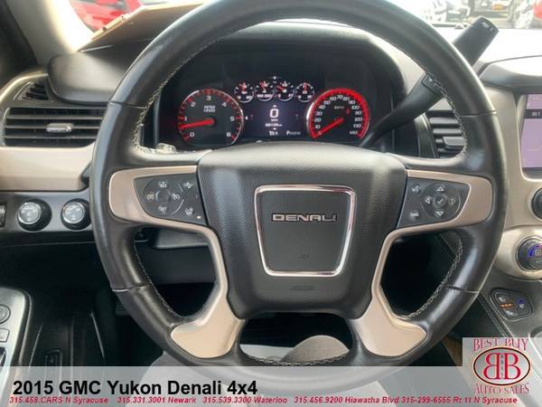 2015 GMC Yukon Denali 4X4 SUPER CLEAN EASY APPROVAL for sale in Syracuse, NY – photo 22