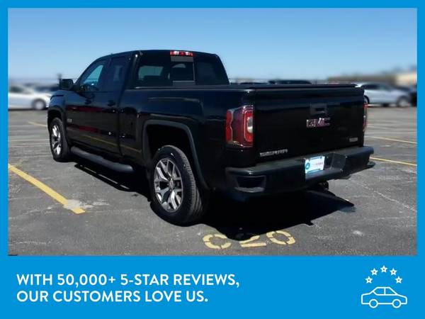 2018 GMC Sierra 1500 Double Cab SLT Pickup 4D 6 1/2 ft pickup Black for sale in Champaign, IL – photo 6