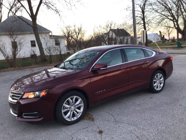Maroon 2017 Chevy Impala LT (29,000 Miles) - cars & trucks - by... for sale in Dallas Center, IA – photo 2