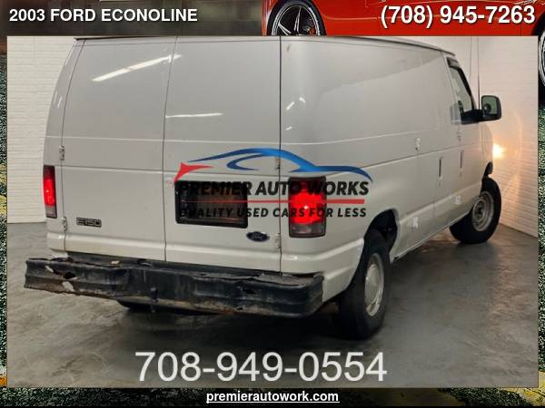 2003 FORD ECONOLINE E150 VAN - cars & trucks - by dealer - vehicle... for sale in Alsip, IL – photo 6