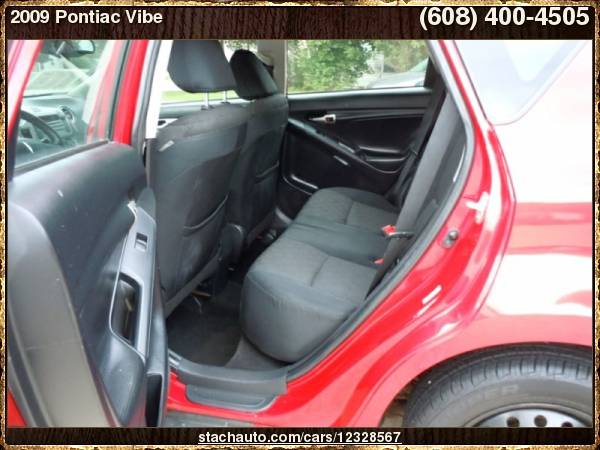 2009 Pontiac Vibe 4dr HB FWD w/1SA with Engine, 1.8L Variable Valve... for sale in Janesville, WI – photo 3