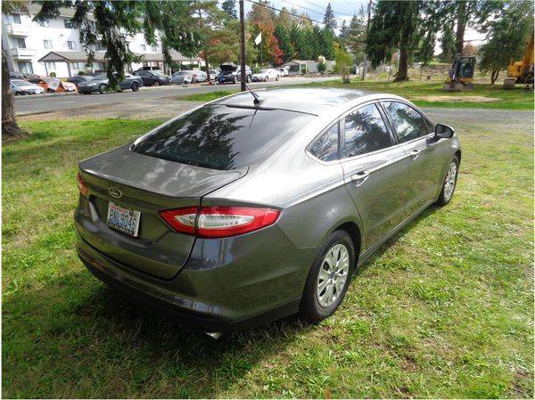 2013 Ford Fusion S Sedan 4D FREE CARFAX ON EVERY VEHICLE! for sale in Lynnwood, WA – photo 10