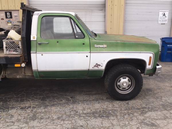 1974 GMC Chevy 3/4 K20 4x4 350 4spd manual PROJECT trucks for sale in Scotts Valley, CA – photo 3